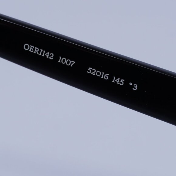 Off-White OERI142 WINDSOR 1007 Sunglasses Black Square Frame, Dark Grey Lenses - Picture 8 of 10